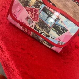 Stylish Red and Pink Women's Clutch